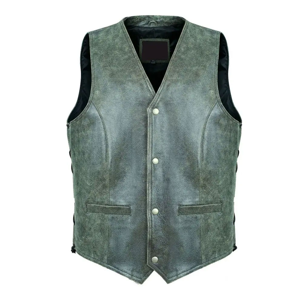 Men Leather Vest
