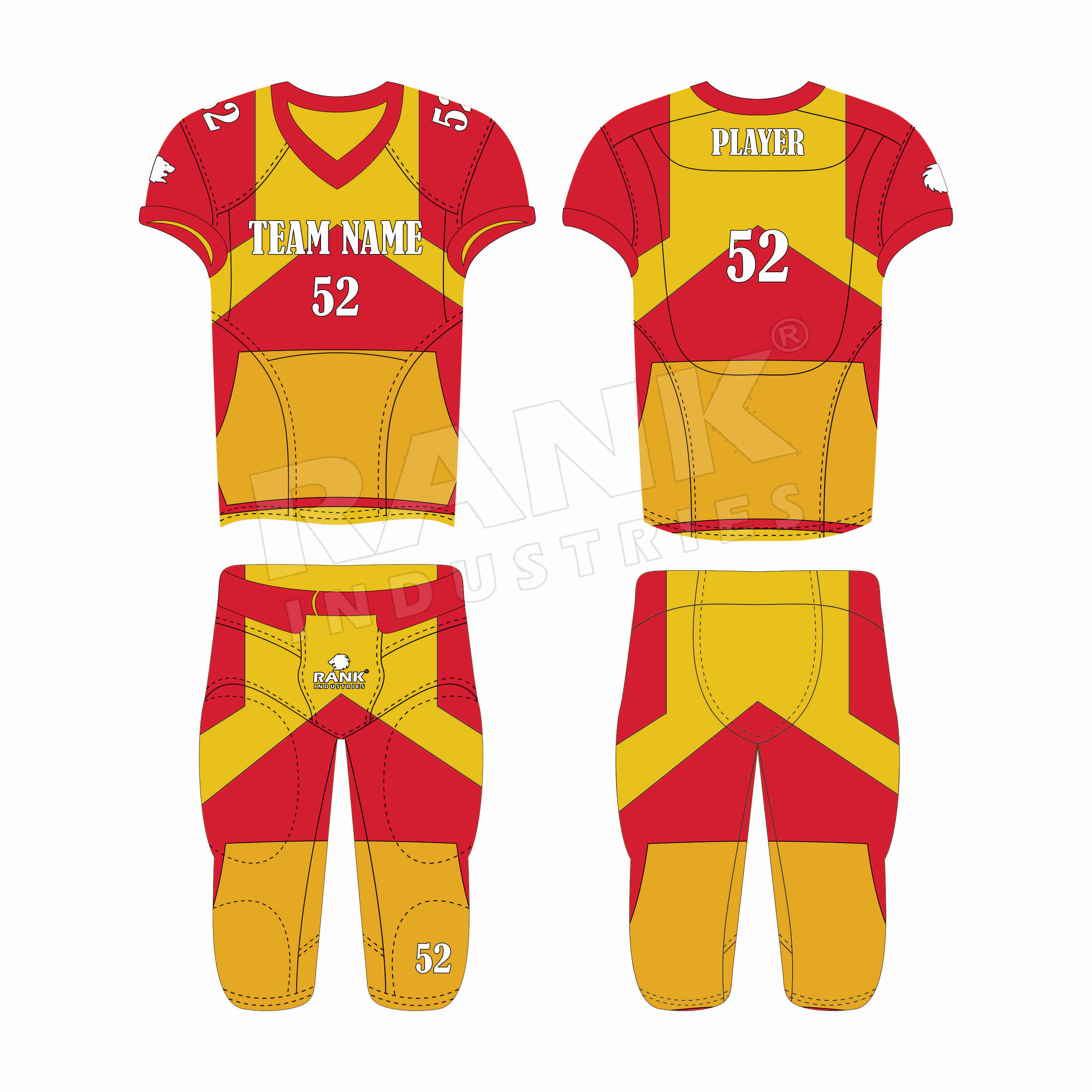 American Football Uniform