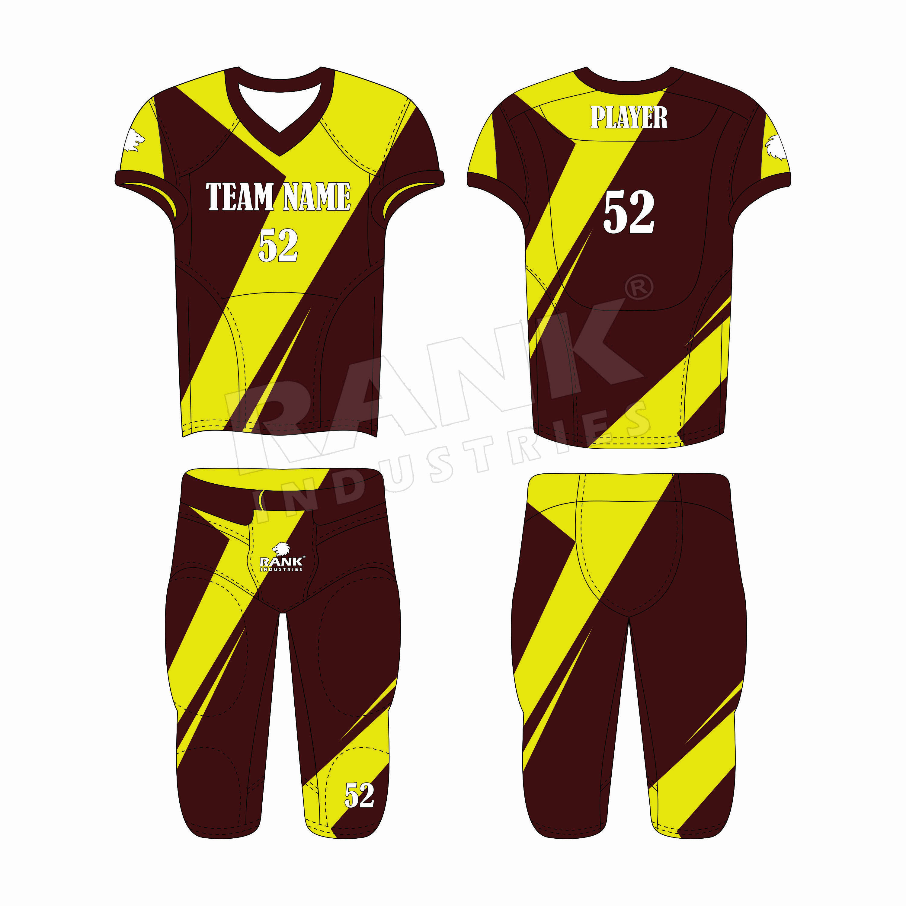 American Football Uniform