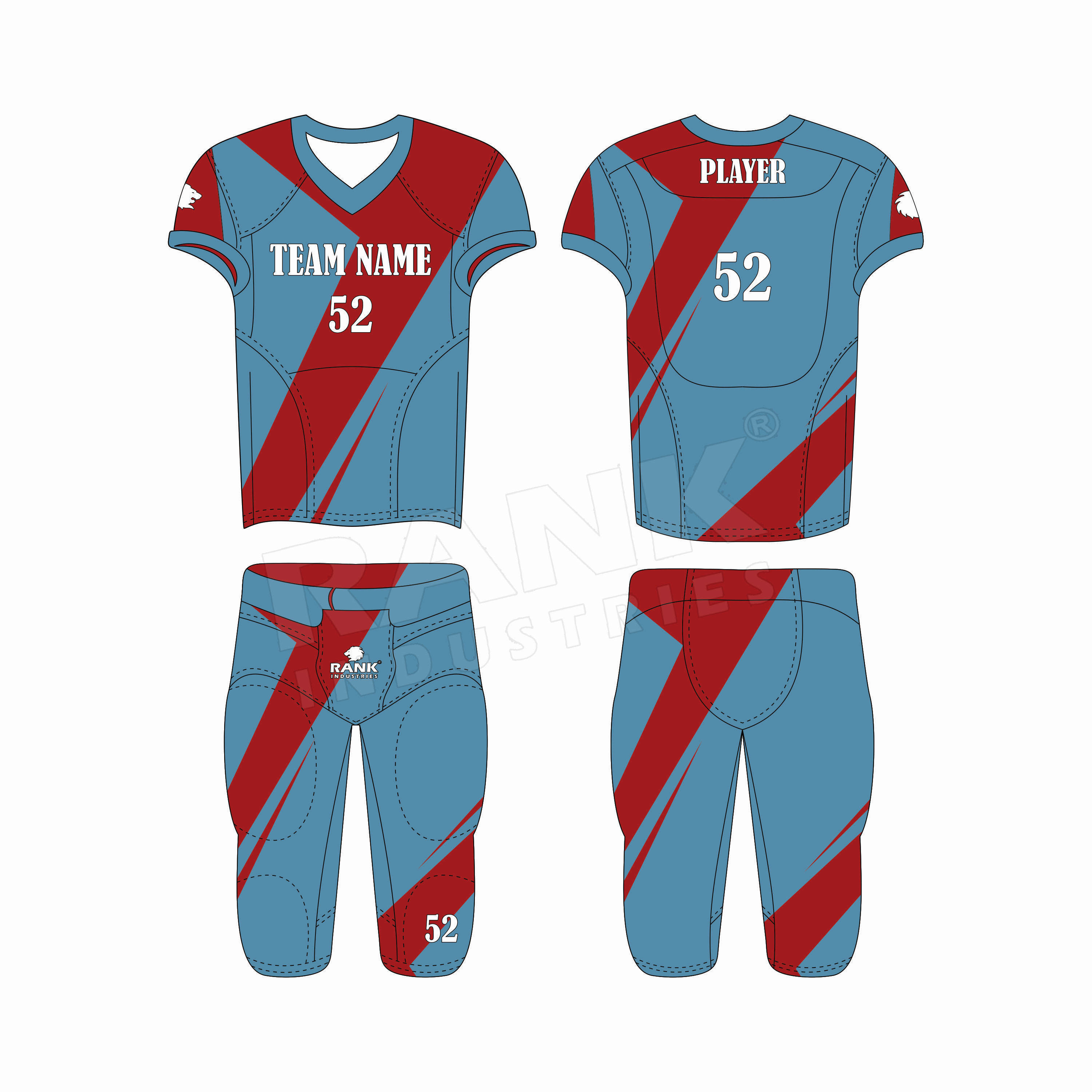 American Football Uniform