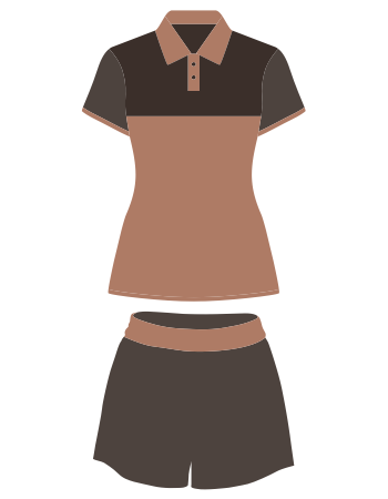 Women’s Polo Shirt & Shorts Set