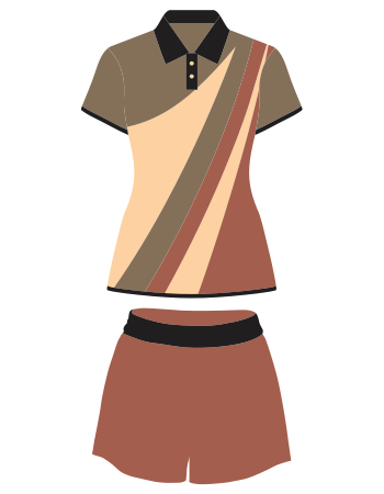 Women’s Polo Shirt & Shorts Set