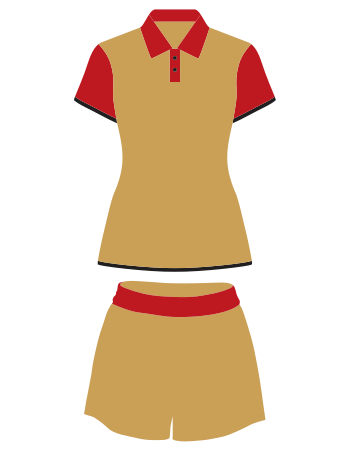 Women’s Polo Shirt & Shorts Set