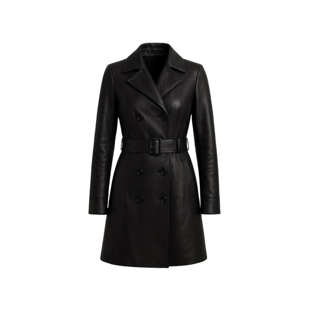 Ladies Leather Coat