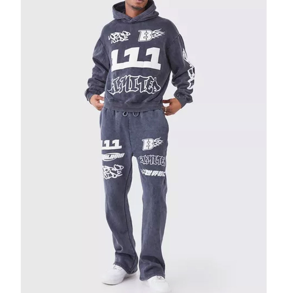 Puff Printed Track Suit