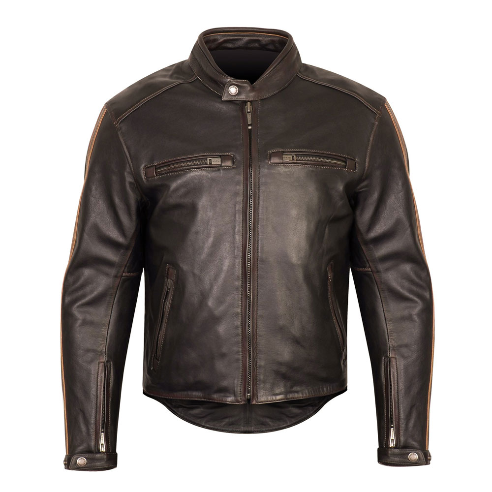 Motorbike leather jacket