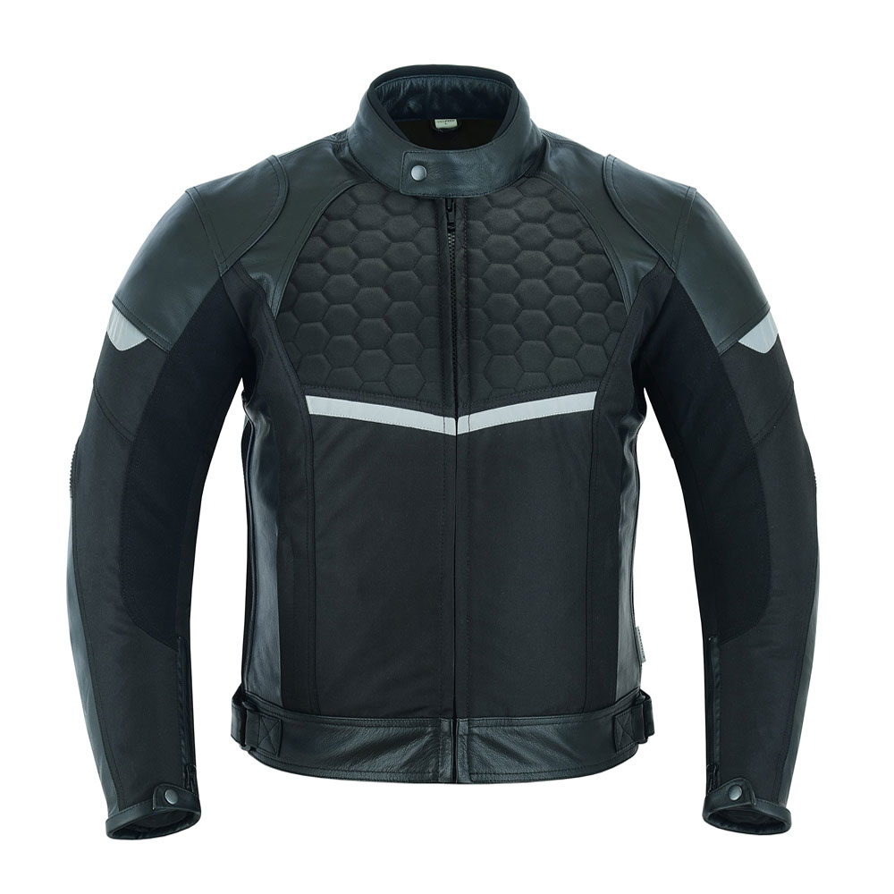 Motorbike leather jacket