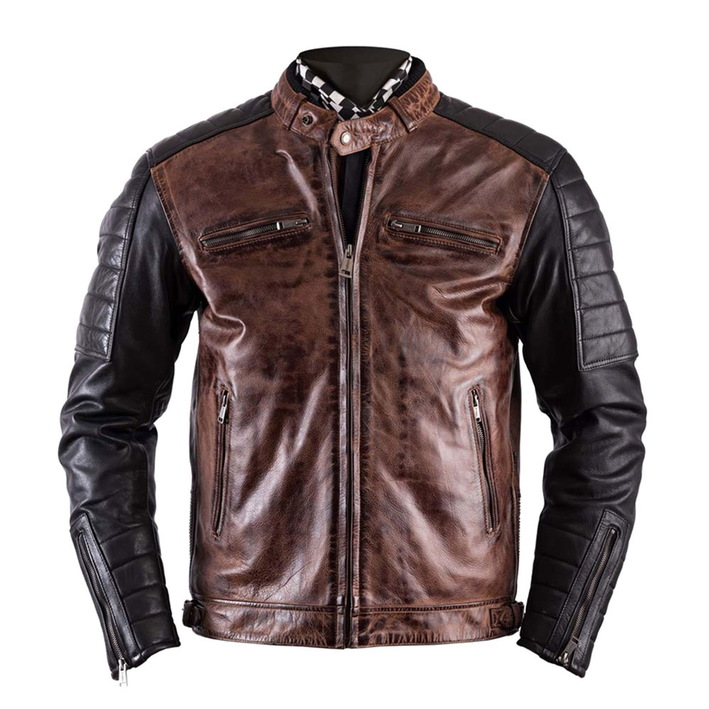 Motorbike leather jacket